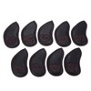 9Pcs/Set Golf Iron Head Covers Waterproof Sunscreen Golf Iron Covers