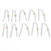 10pcs Preformed Earmold Hearing Aid Tubes Professional BTE Hearing Aid
