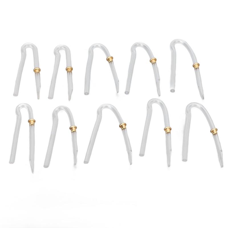 10pcs Preformed Earmold Hearing Aid Tubes Professional BTE Hearing Aid