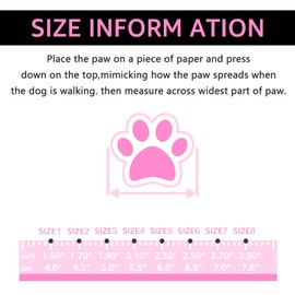 DOGOYS Dog Shoes, Outdoor Dog Boots Non-Slip Waterproof Dog Booties for Medium to Large Dogs 4Pcs for Winter Snowy Day, Summer Hot Pavement with Rugged Sole Pink