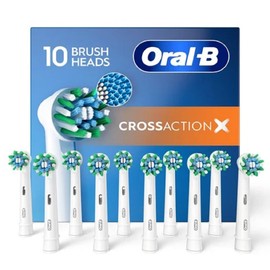 Oral-B Cross Action Electric Toothbrush Replacement Brush Heads, 10 ct.