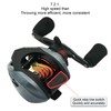 Baitcasting Reel Lure Fishing Reel Wheel 7.2:1 Ratio 18+1BB with