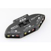 BUBUCAM AV Switch 3 Way Outlets Converter Port Splitter RCA