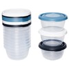 Kigima Mini Freezer Food Storage Container 250 ml Round Set