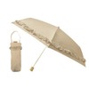Kamio Japan Parasol, Full Light Blocking, Folding Umbrella, 3 Tiers,