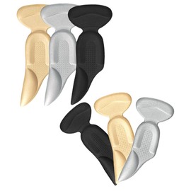 Baluue 3pairs Comfortable Heel Pads for High Heels Foot Arch Insoles to Friction and Blisters for and Walks for Girls Skin