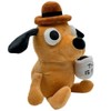 This is Fine Dog Plush, 11" inches Sized, Funny Coffee