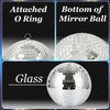 NuLink 8inch Disco Ball Decor Mirror Balls Hanging Disco for