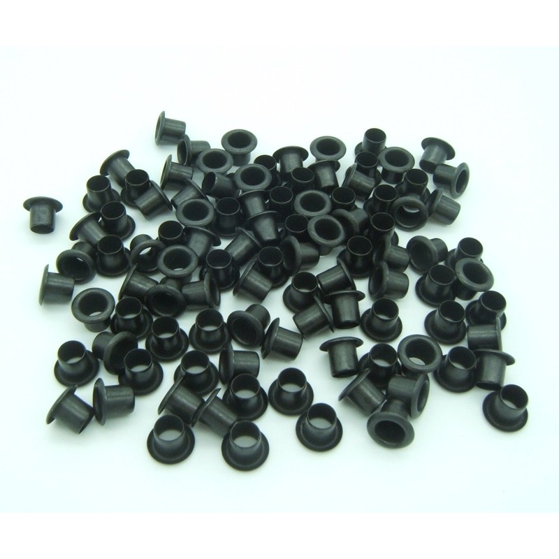 Mil-Spec Kydex Eyelets GS 8-8, Brass Black Oxide 1/4" DIY