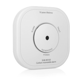 Smartwares Smart Home Pro SH8-90105 Wireless Carbon Monoxide Detector / Co Detector - Smartphone Notification, Smart Home Capable
