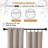 Aiyufeng Stone Blackout Curtains for Bedroom 72 Inch Length 2