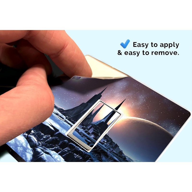 Alien planet Space tundra light switch photo cover sticker (10480248)