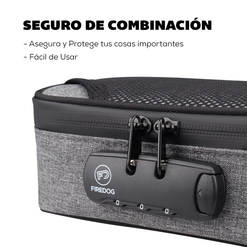 FIREDOG | Bolso a prueba de olores con Carbon Activado,