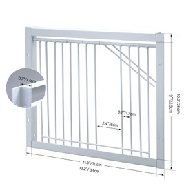 BREUAILY 11.8in (30cm) Birdcage T-Trap Pigeon Door Iron Bird Cage T-Trap House High Strength One-Way Window Parrot Entrance Easy Installation