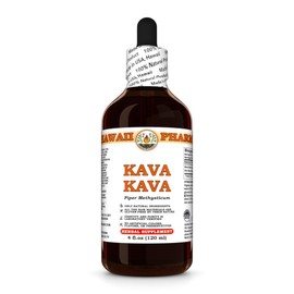 Kava Kava (Piper Methysticum) Liquid Extract Tincture 4 Oz (120ml)