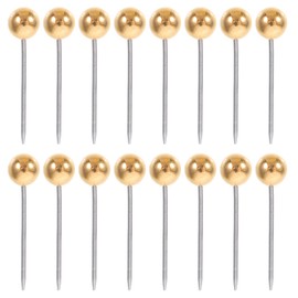 NUOBESTY Pack of 200 Pen Office Tacks Thumb Nails Office Pin Drawing Pins for Wall Hangings Push Pins Cute Thumbtacks on the Wall Push Pin Clips Pins for Wall Pin Board Nails Plastic