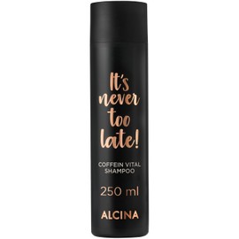 ALCINA It's Never Too Late Caffeine Vital Shampoo, 1 x 250 ml - Caffeine Shampoo for Thinning Hair - Strengthens Hair Growth with Tendency to Hair Loss