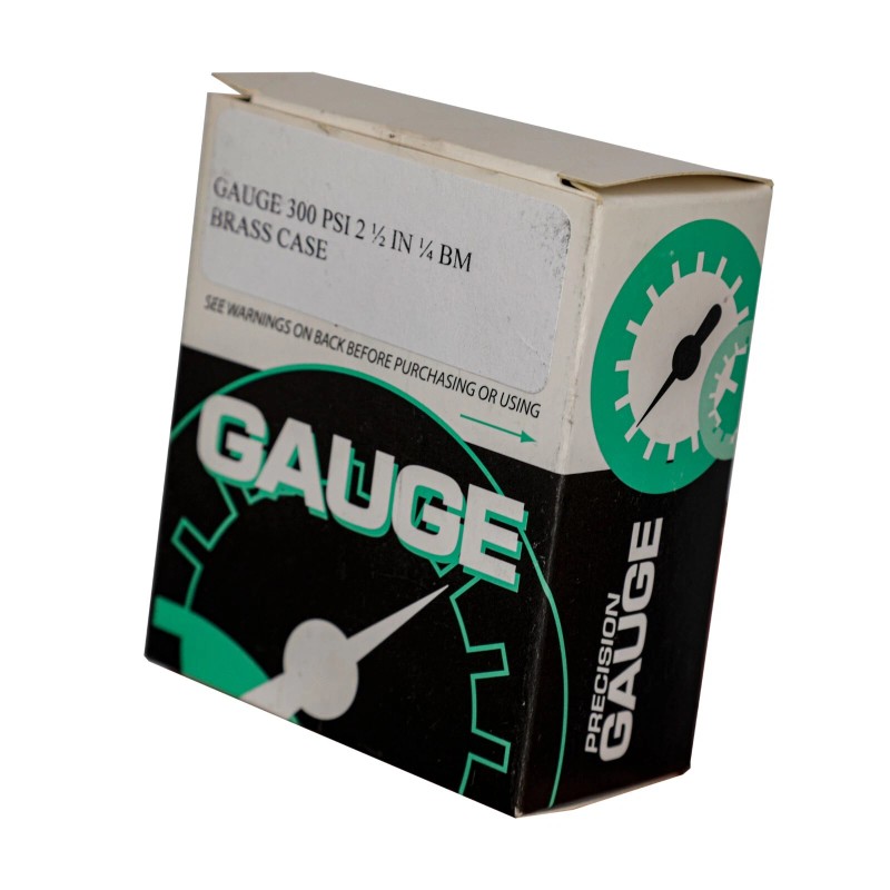 Uniweld G14 Welding Gauge 2.5" Brass BM 300 PSI