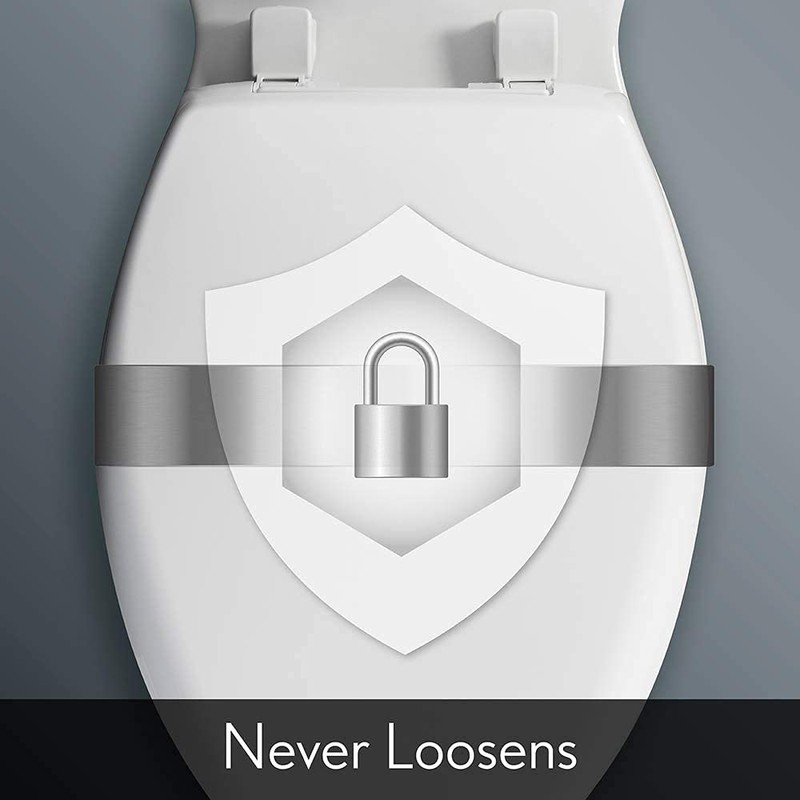 Mayfair 1843SLOW 000 Lannon Toilet Seat will Slow Close and