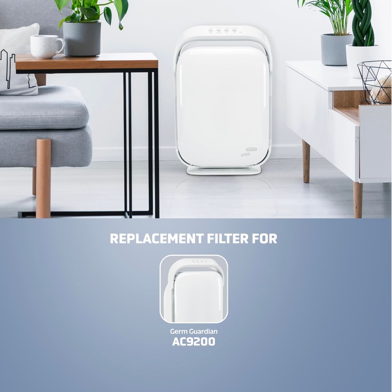 GermGuardian Filter H HEPA Pure Genuine Air Purifier Replacement Filter,