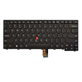 SUNMALL Keyboard Replacement Compatible with Lenovo ThinkPad T431 T431S E431 T440 T440P T440S E440 L440 T450 T450S T460 T460P L450 T440E Series Laptop with Backlit and Point US Black Layout