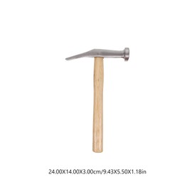 Repair Hammer for Leather Shoes Shoes Repair Set Leather Working Tool Cobbler Hammer for Shoes Steel Hammer Portable Shoe Repair Hammer Installation Hammer Wood