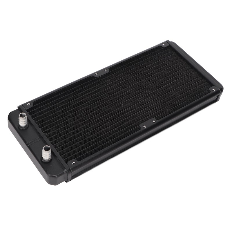 Water Cooling Radiator Frosted 18 Pipes Metal Heat Exchanger Radiator