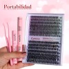 Lynora Pestañas Postizas 280 Diy Extensiones 30d+40d 10~14mm