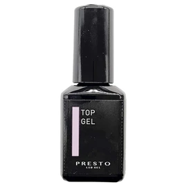 PRESTO Brush On Top Gel 13g UV/LED Compatible Gel Nail 13g (x1)