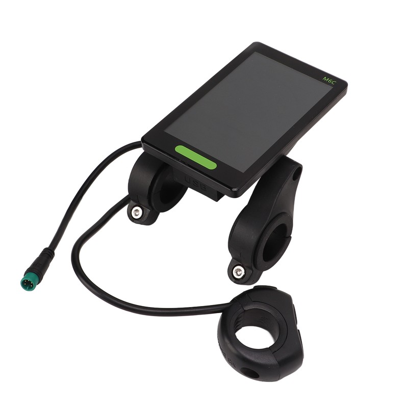 Electric Bicycle Display Meter Large Screen M6C LCD Scooter Display