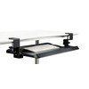 Mobotron Clamping Under-Desk Keyboard Tray with Ergonomic 3-Angle Adjustment