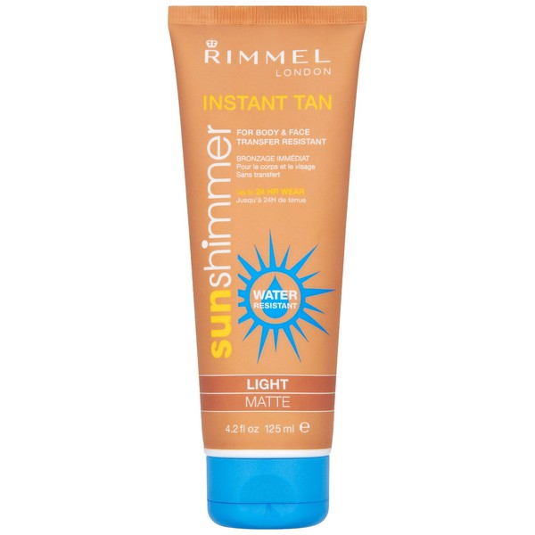 Rimmel London Sun Shimmer Light Matte Water Resistant Instant Tan
