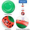 6 Pack Watermelon Inflatable Drink Holder, LIYDE Drink Floaties Fruit