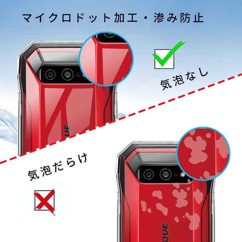 TORQUE 5G KYG01 Case, ZXZone, Kyocera TORQUE 5G, Clear, Soft