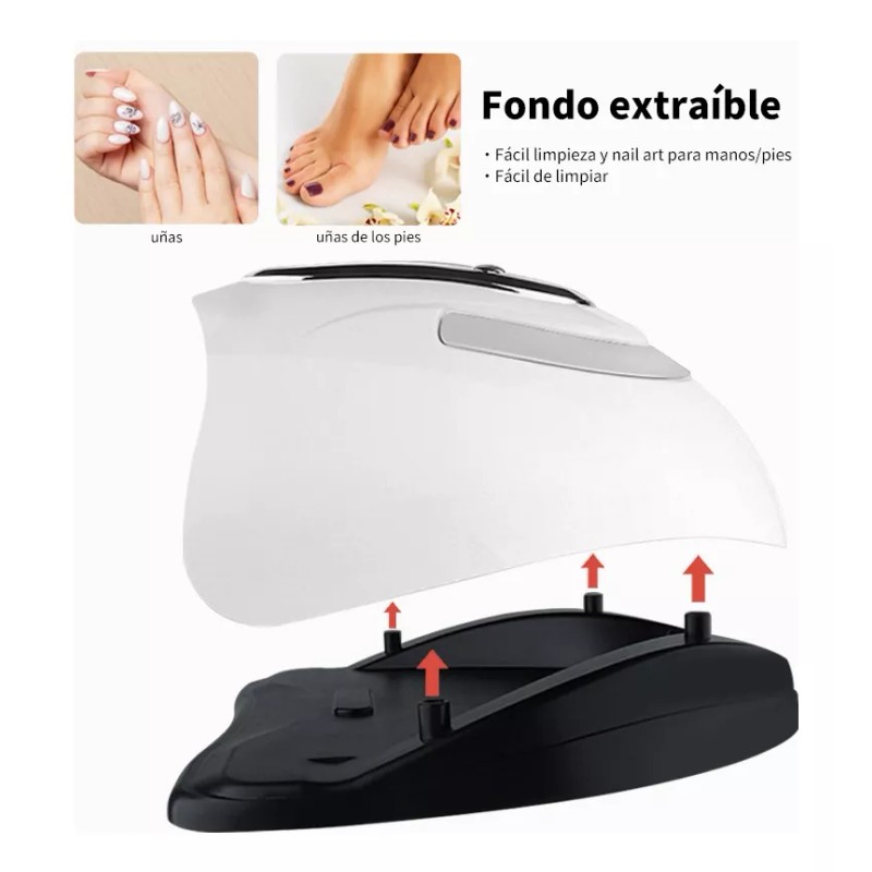 Limegirl 280w Lampara Uv Led Para Unas Temporizador Secadora 66