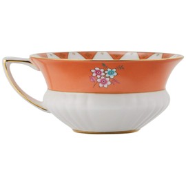 Wedgwood Wonderlust Peony Diamond Teacup & Saucer Set