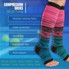 Open Toe Compression Socks Women & Men-3 Pairs 20-30 mmHg