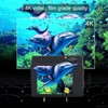 Outdoor Sports Camera 4K Wifi ABS Waterproof High Definition Black