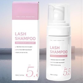 Vegan/Lash/Shampoo/5.5/Hypoallergenic/Weak Acid/Eyelashes/Cleanser/100ml/1Pc