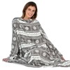 Autumn Faith Snuggle Blanket With Sleeves Wrap Around Fleece One
