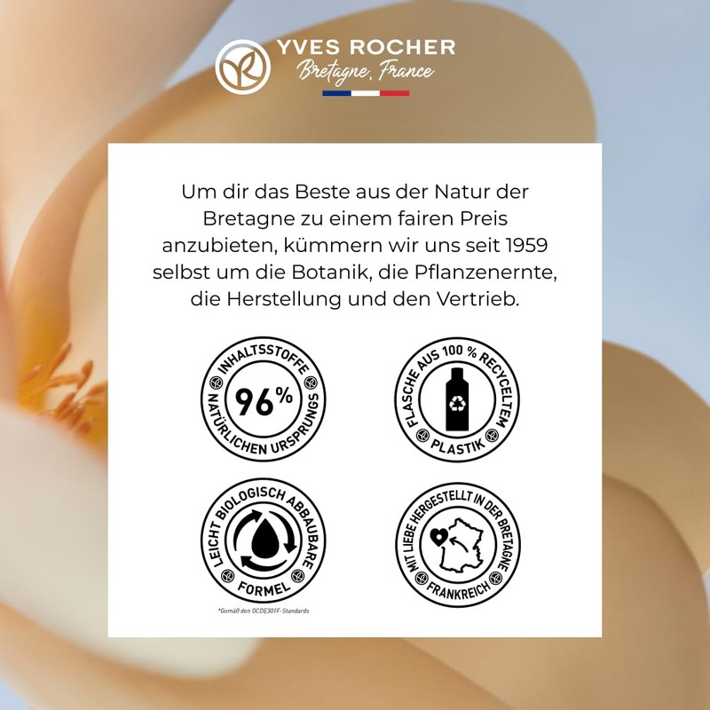 Yves Rocher Monoï Body Exfoliating Oil Radiant Tan, Exotic Care