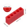 sourcing map 6pcs Plastic Hex Shank Screwdriver Bit Holder Organizer