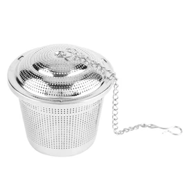 Bolas de condimento de acero inoxidable, bolsa de condimentos de cocina, colador de filtro de especias, infusor de colador de té, accesorios para utensilios de cocina(L)