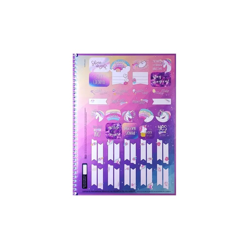 Cuaderno Profesional Pasta Dura Tilibra Blink 160 Hojas Raya