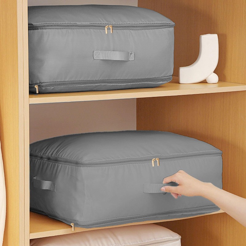 AWAVM Ultra Space Saving Self Compression Organizer,Compression Duvets Storage Bag