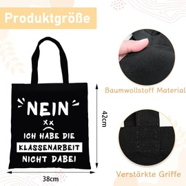 Lehrer Geschenk, Tasche Lehrerin Geschenk, Abschiedsgeschenk Lehrerin Erzieherin, Stofftasch Lehrer Geschenke zum Abschied, Ehrergeschenke Ideen, Lustige Geschenke für Lehrer