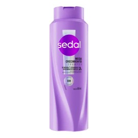 SEDAL Shampoo Mega Crecimiento Menos Caída Cabello Largo y Fuerte, 580 mL