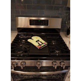 Caroline's Treasures BB6043OVMT Easter Eggs Appenzeller Sennenhund Oven Mitt Heat Resistant Thick Oven Mitt for Hot Pans and Oven, Kitchen Mitt Protect Hands, Cooking Baking Glove