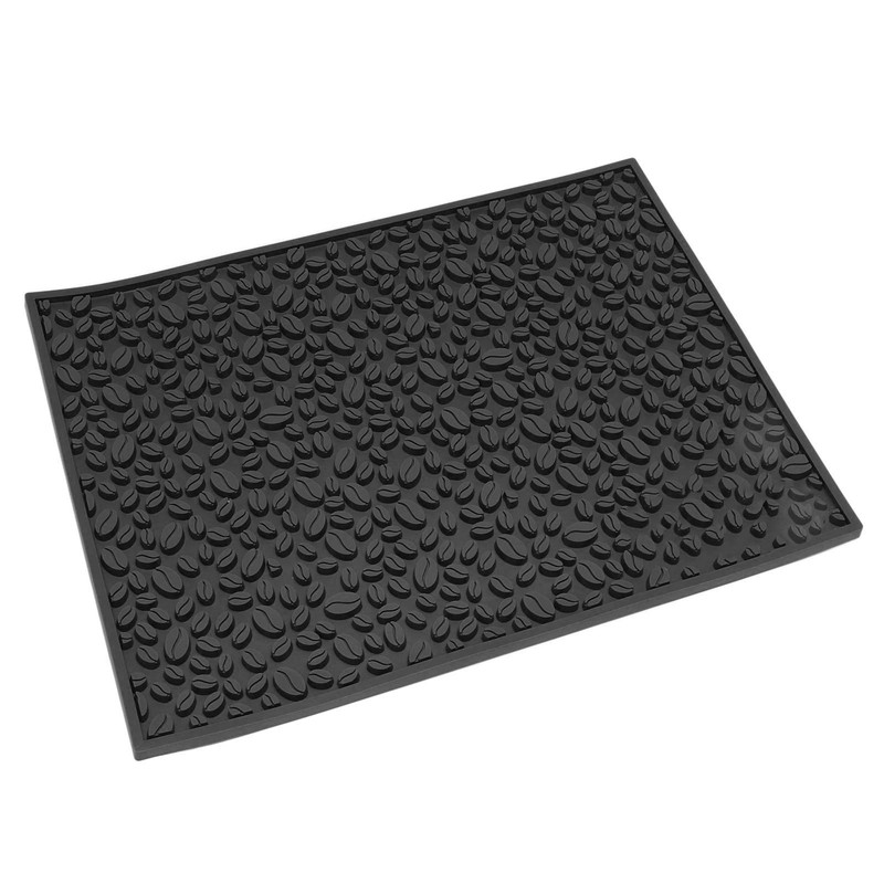 Non Slip Cup Mat Coffee Bean Design Desktop Bar Counter