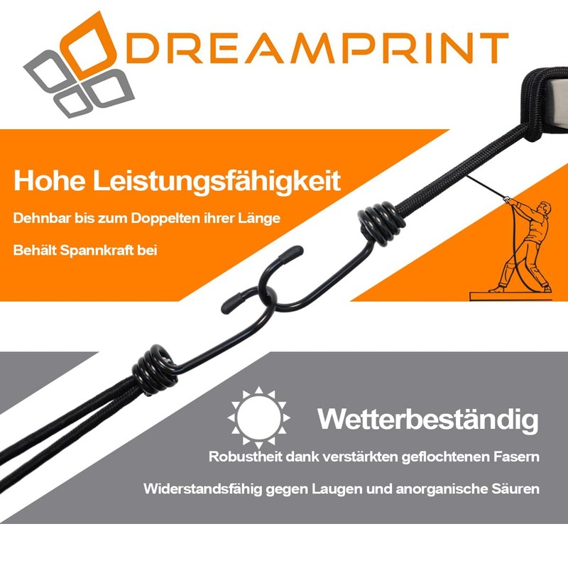 Dreamprint Expander Loop with Hooks, Pack of 25 / 20